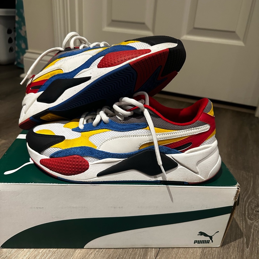 Puma RX3 “Puzzle”
Size 10
Worn 2x
Original box